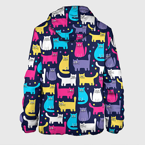 Мужская куртка Котятки / 3D-Черный – фото 2