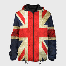 Куртка с капюшоном мужская Великобритания, цвет: 3D-черный