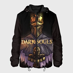 Куртка с капюшоном мужская Dark Souls: Knight, цвет: 3D-черный