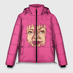 Куртка зимняя мужская Pink, цвет: 3D-черный