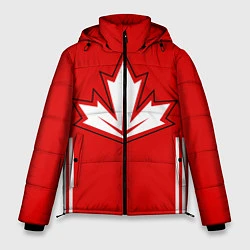Куртка зимняя мужская Сборная Канады: домашняя форма, цвет: 3D-светло-серый