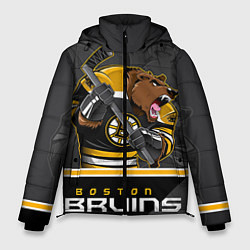 Куртка зимняя мужская Boston Bruins, цвет: 3D-красный