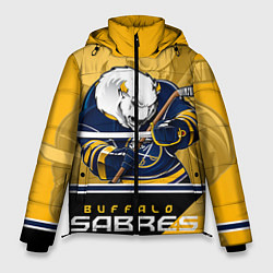 Куртка зимняя мужская Buffalo Sabres, цвет: 3D-красный