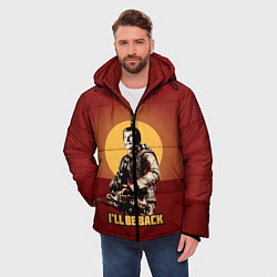 Куртка зимняя мужская Stalin: Ill Be Back, цвет: 3D-красный — фото 2