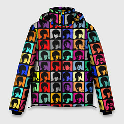 Мужская зимняя куртка The Beatles: pop-art