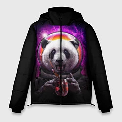 Куртка зимняя мужская Panda Cosmonaut, цвет: 3D-светло-серый