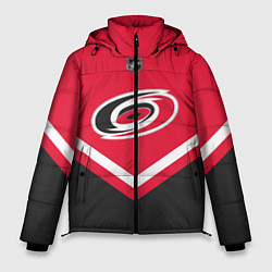 Куртка зимняя мужская NHL: Carolina Hurricanes, цвет: 3D-красный