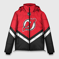Куртка зимняя мужская NHL: New Jersey Devils, цвет: 3D-красный