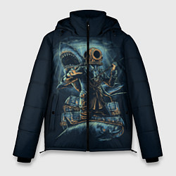 Куртка зимняя мужская Подводная охота, цвет: 3D-светло-серый