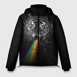 Мужская зимняя куртка Космический тигр
