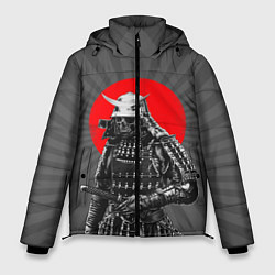 Куртка зимняя мужская Мертвый самурай, цвет: 3D-красный
