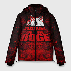 Куртка зимняя мужская Dawn of the Doge, цвет: 3D-красный