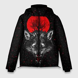 Куртка зимняя мужская Кровавая Луна, цвет: 3D-светло-серый