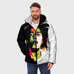 Куртка зимняя мужская Bob Marley: Colors, цвет: 3D-красный — фото 2