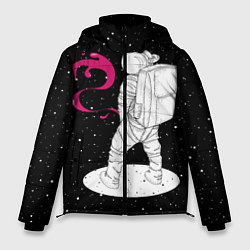Куртка зимняя мужская Космическая струя, цвет: 3D-светло-серый