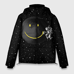 Куртка зимняя мужская Лунная улыбка, цвет: 3D-черный