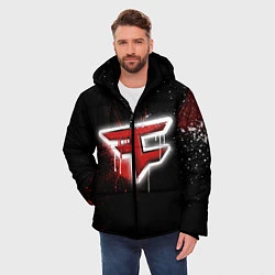 Куртка зимняя мужская FaZe Clan: Black collection, цвет: 3D-черный — фото 2