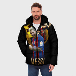 Куртка зимняя мужская Messi Star, цвет: 3D-красный — фото 2