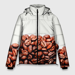 Куртка зимняя мужская Coffee, цвет: 3D-красный