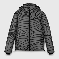 Мужская зимняя куртка Gray pattern