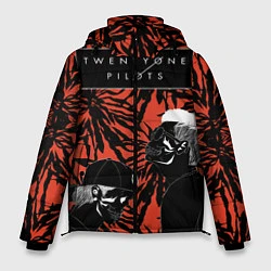 Куртка зимняя мужская Twenty One Pilots, цвет: 3D-черный