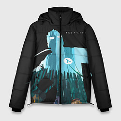 Куртка зимняя мужская Half-Life City, цвет: 3D-красный