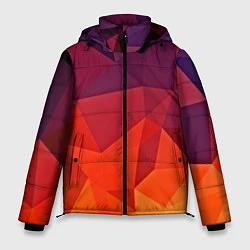Куртка зимняя мужская Geometric, цвет: 3D-светло-серый