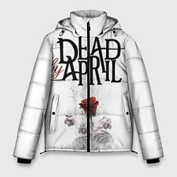 Куртка зимняя мужская Dead by April: Within my heart, цвет: 3D-черный
