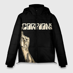 Куртка зимняя мужская Scorpions Rock, цвет: 3D-красный