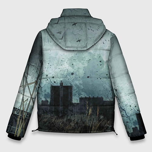 Мужская зимняя куртка STALKER: Pripyat / 3D-Светло-серый – фото 2