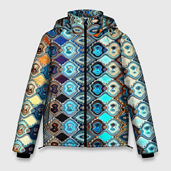 Мужская зимняя куртка Psychedelic mosaica