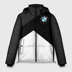 Куртка зимняя мужская BMW 2018 SportWear 3, цвет: 3D-черный