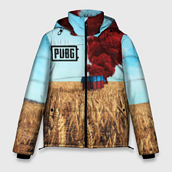 Куртка зимняя мужская PUBG Box, цвет: 3D-черный