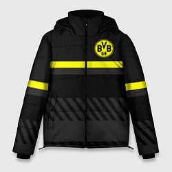 Куртка зимняя мужская FC Borussia 2018 Original #3, цвет: 3D-красный