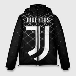 Куртка зимняя мужская FC Juventus: Black Lines, цвет: 3D-красный