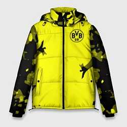 Куртка зимняя мужская FC Borussia Dortmund: Yellow Original, цвет: 3D-черный