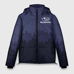 Мужская зимняя куртка Subaru: Night City