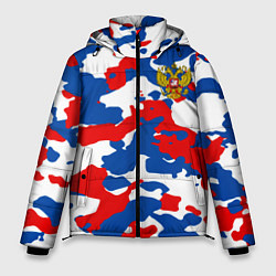 Куртка зимняя мужская Герб РФ Милитари, цвет: 3D-светло-серый