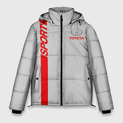 Куртка зимняя мужская Toyota: Silver Sport, цвет: 3D-черный