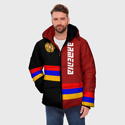 Куртка зимняя мужская Armenia, цвет: 3D-красный — фото 2