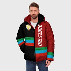 Куртка зимняя мужская Dagestan, цвет: 3D-черный — фото 2