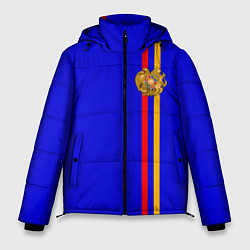 Куртка зимняя мужская Армения, цвет: 3D-черный