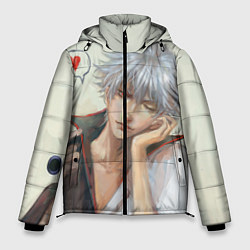 Куртка зимняя мужская Sakata Gintoki, цвет: 3D-светло-серый
