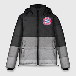 Мужская зимняя куртка ФК Бавария: Серый стиль