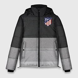 Мужская зимняя куртка ФК Атлетико Мадрид: Серый стиль