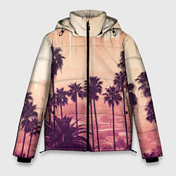 Куртка зимняя мужская Los Angeles, цвет: 3D-черный