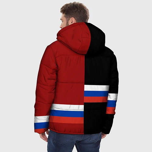 Мужская зимняя куртка Murmansk, Russia / 3D-Красный – фото 4