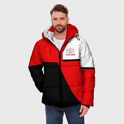 Куртка зимняя мужская Toyota Sport, цвет: 3D-черный — фото 2