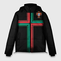Куртка зимняя мужская Сборная Португалии: Альтернатива ЧМ-2018, цвет: 3D-светло-серый