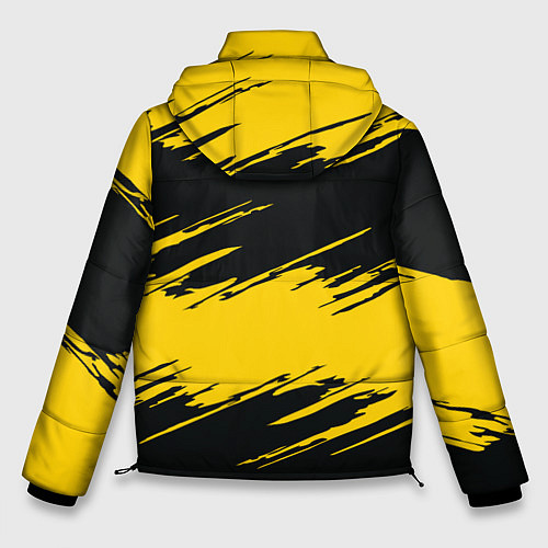 Мужская зимняя куртка BVB 09: Yellow Breaks / 3D-Светло-серый – фото 2